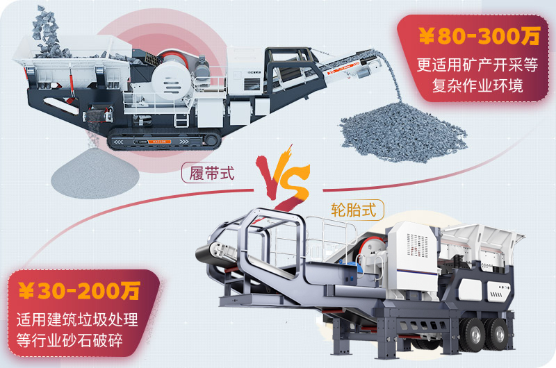 鵝卵石移動破碎制砂機多少錢？